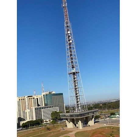 ברזיליה Flat Encantador No 7º Com Vista Pra Torre De Tv מראה חיצוני תמונה